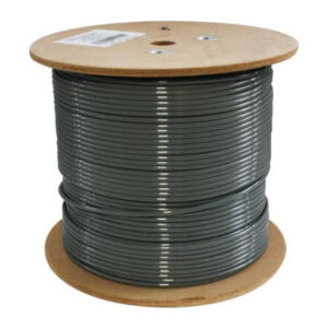 Bobina de Cable Cat5 UTP, 24AWG, 305m, Gris