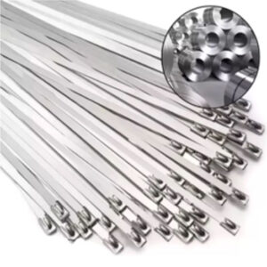 CINCHO DE ACERO INOXIDABLE 267mm 100pzas