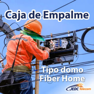 Caja de empalme fibra optica tipo domo IP68 para exterior marca Fiber Home