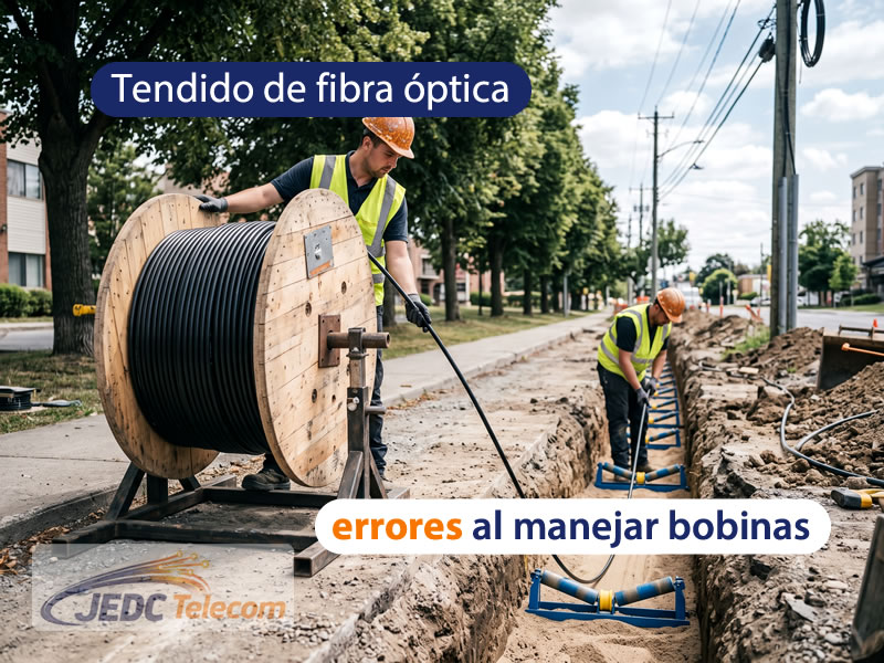 Tendido de fibra optica